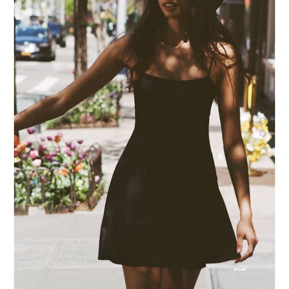 ZARA Satin mini dress - Picture 2 of 5